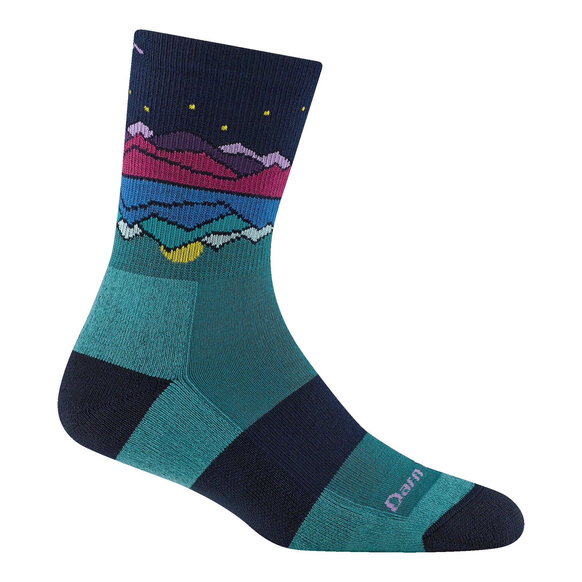 Women's Mirror Lake Micro Crew Midweight Hiking Socks