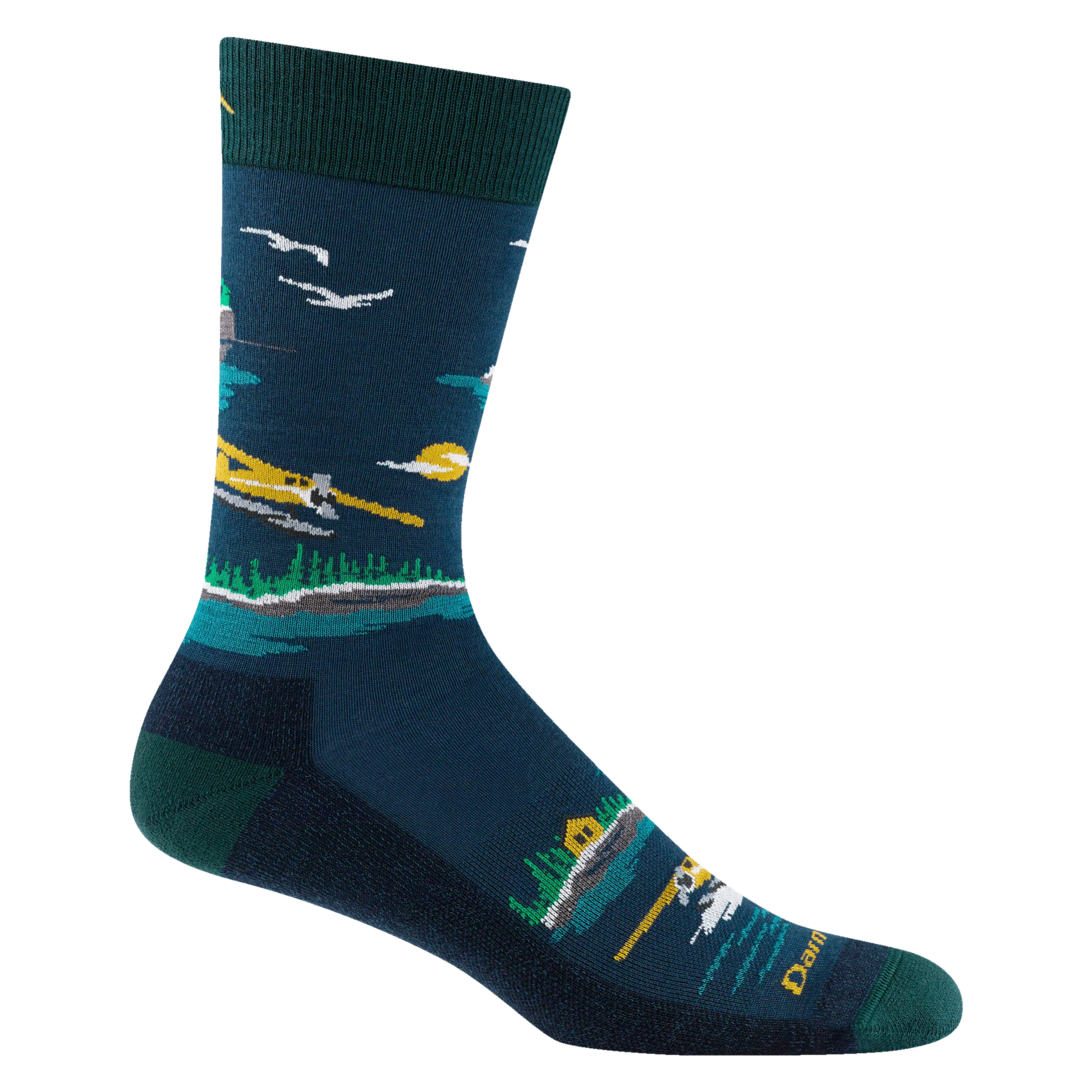 Men's Float Boat Crew Lightweight Lifestyle Socks