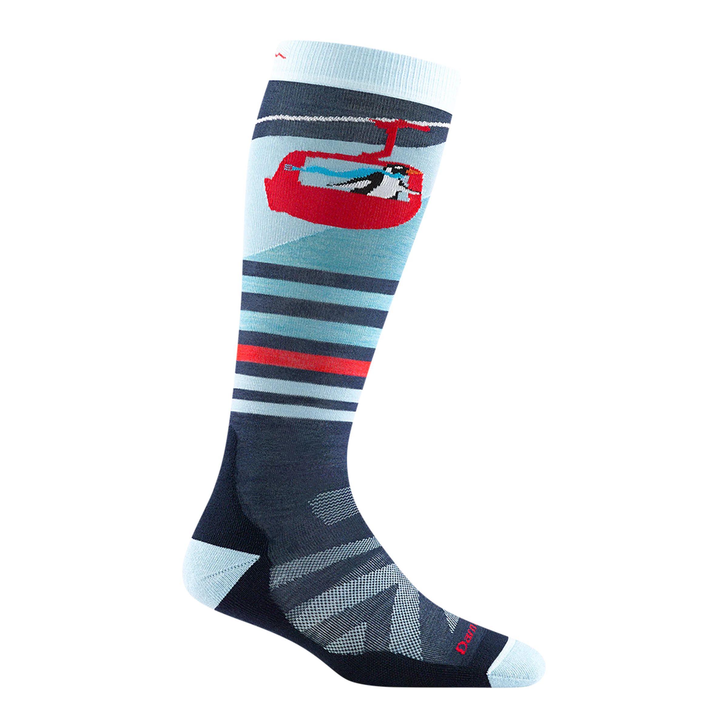 Kids Skipper Over-the-Calf  Midweight Ski & Snowboard Sock-Last Chance