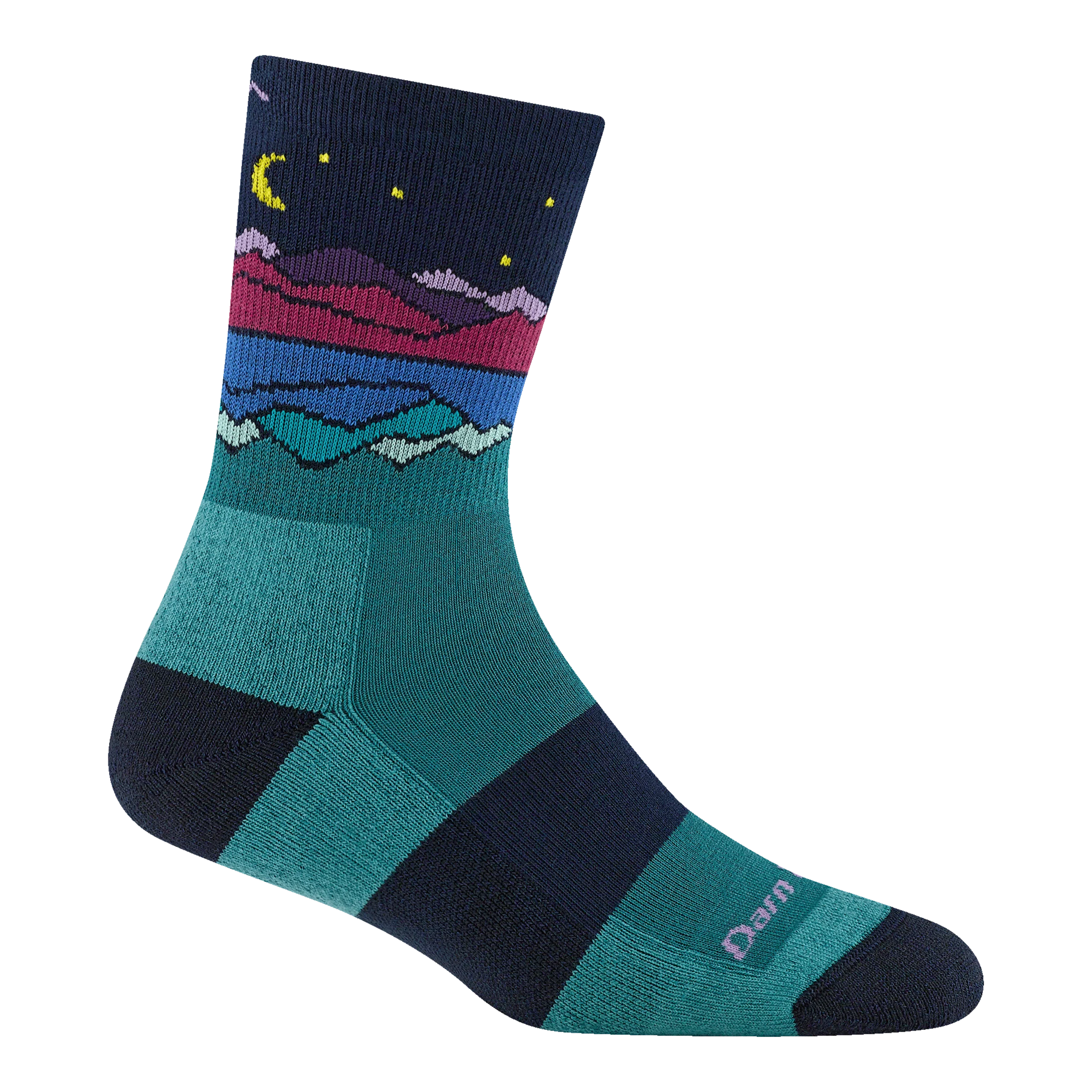 Women's Mirror Lake Micro Crew Midweight Hiking Socks