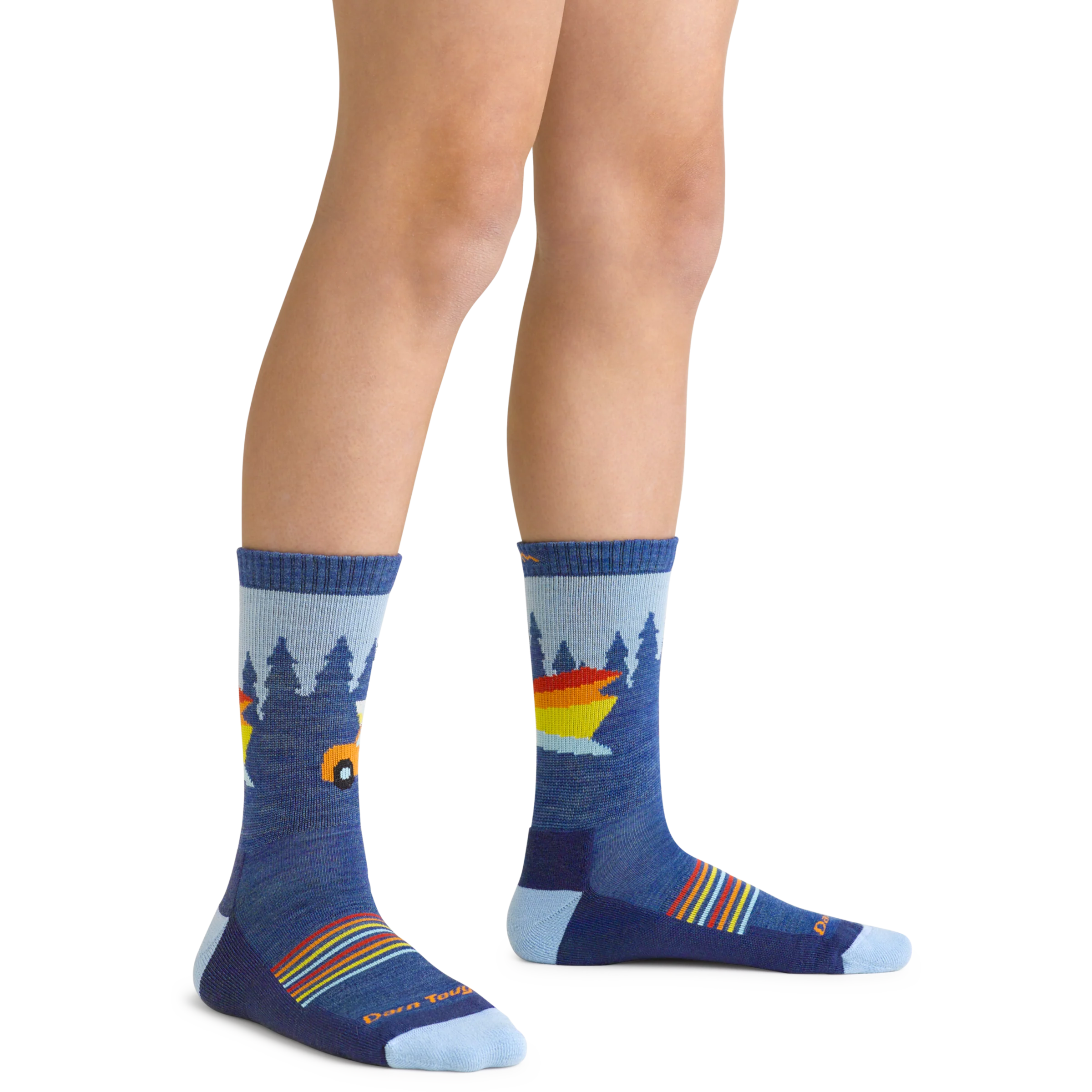 Kids Van Wild Micro Crew Lightweight Hiking Socks