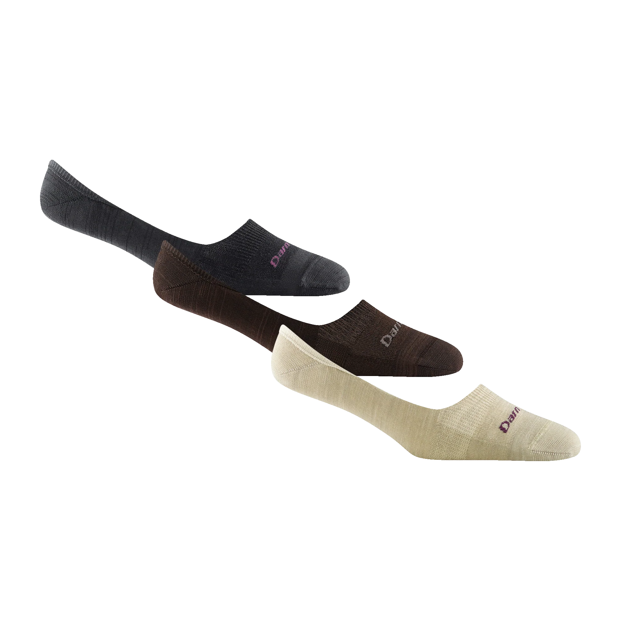 Women's No Show Invisible Lightweight Lifestyle 3-Pack