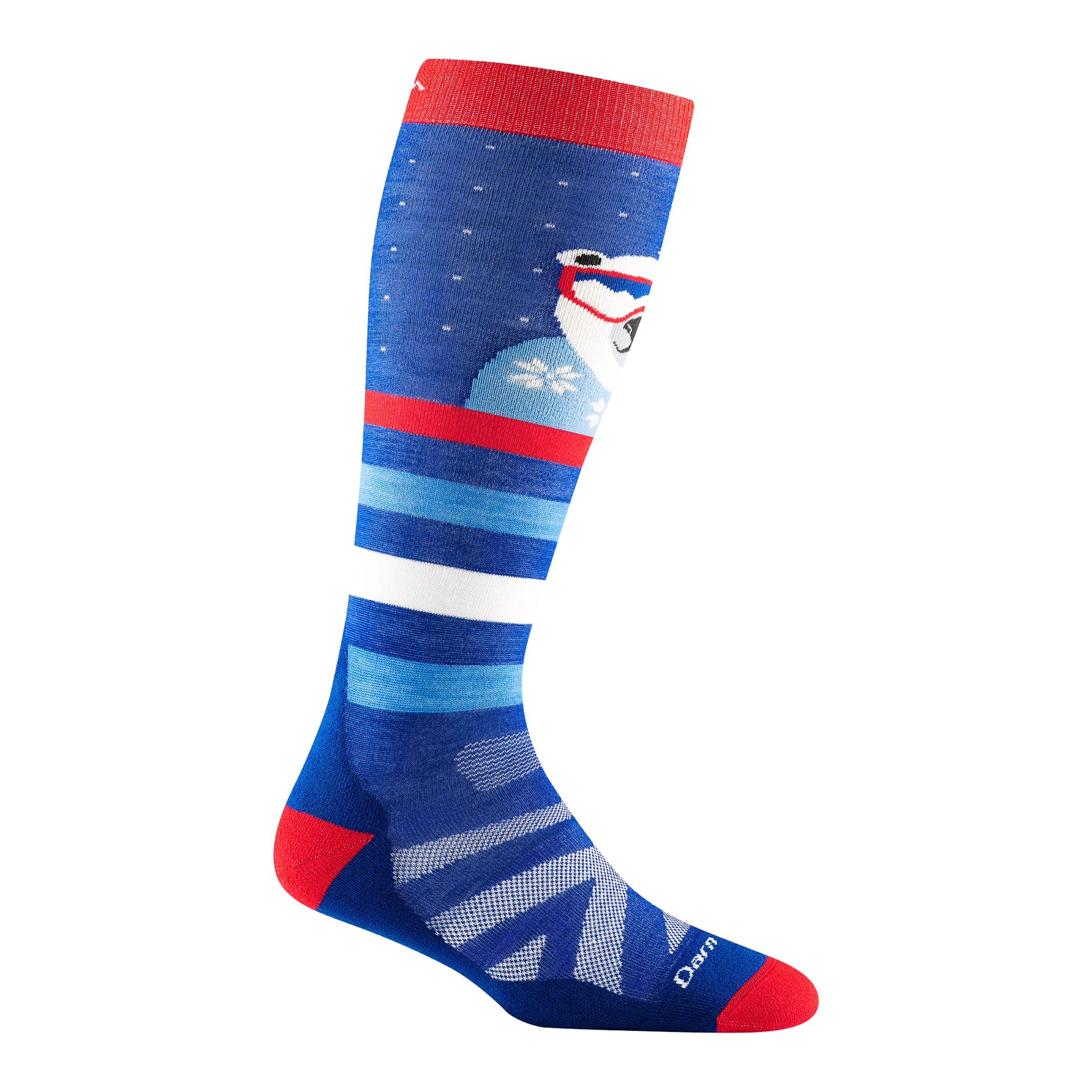 Kids Polar Patroller Over-The-Calf  Midweight Ski & Snowboard Sock-Last Chance