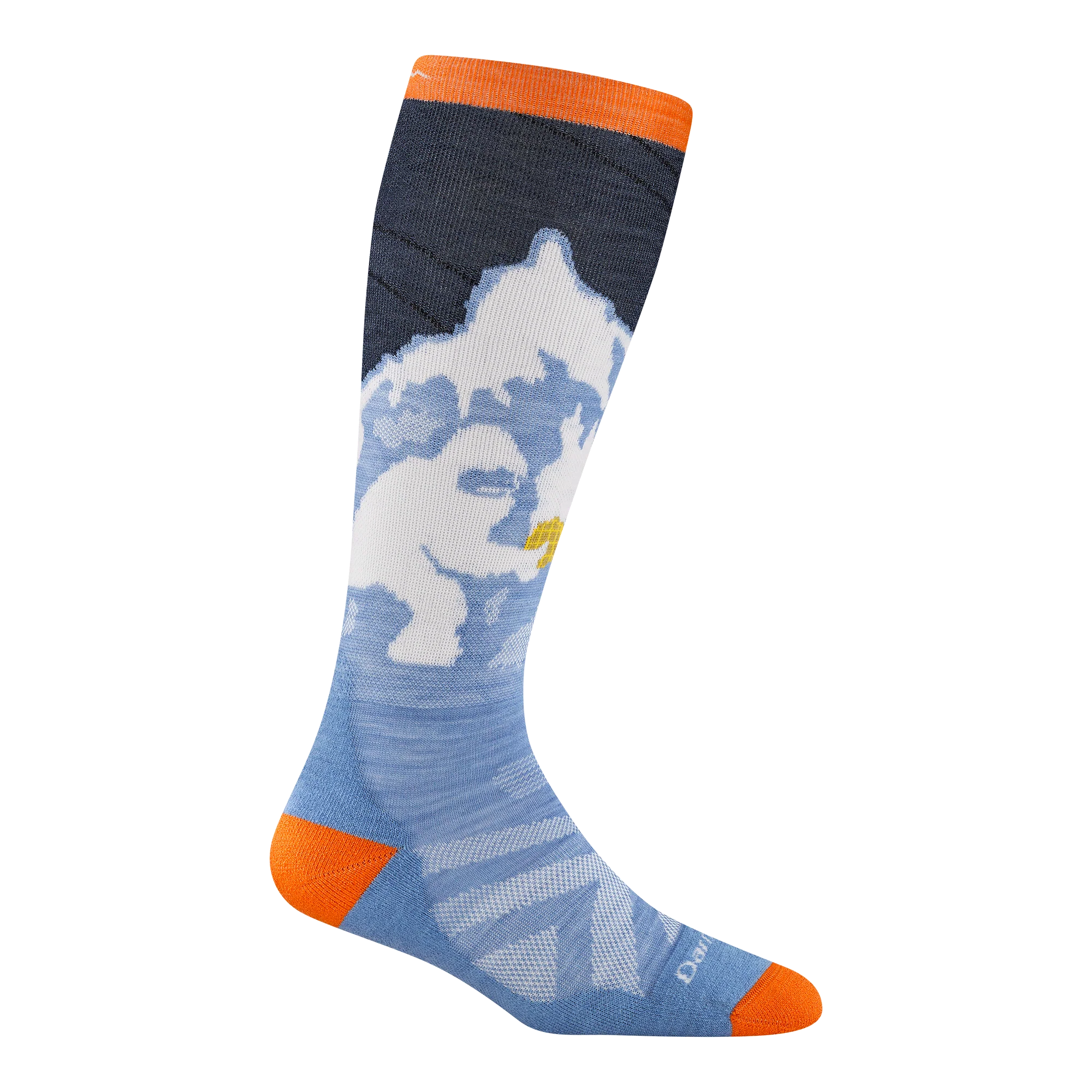 Kids Little Yeti Over-the-Calf Midweight Ski & Snowboard Socks