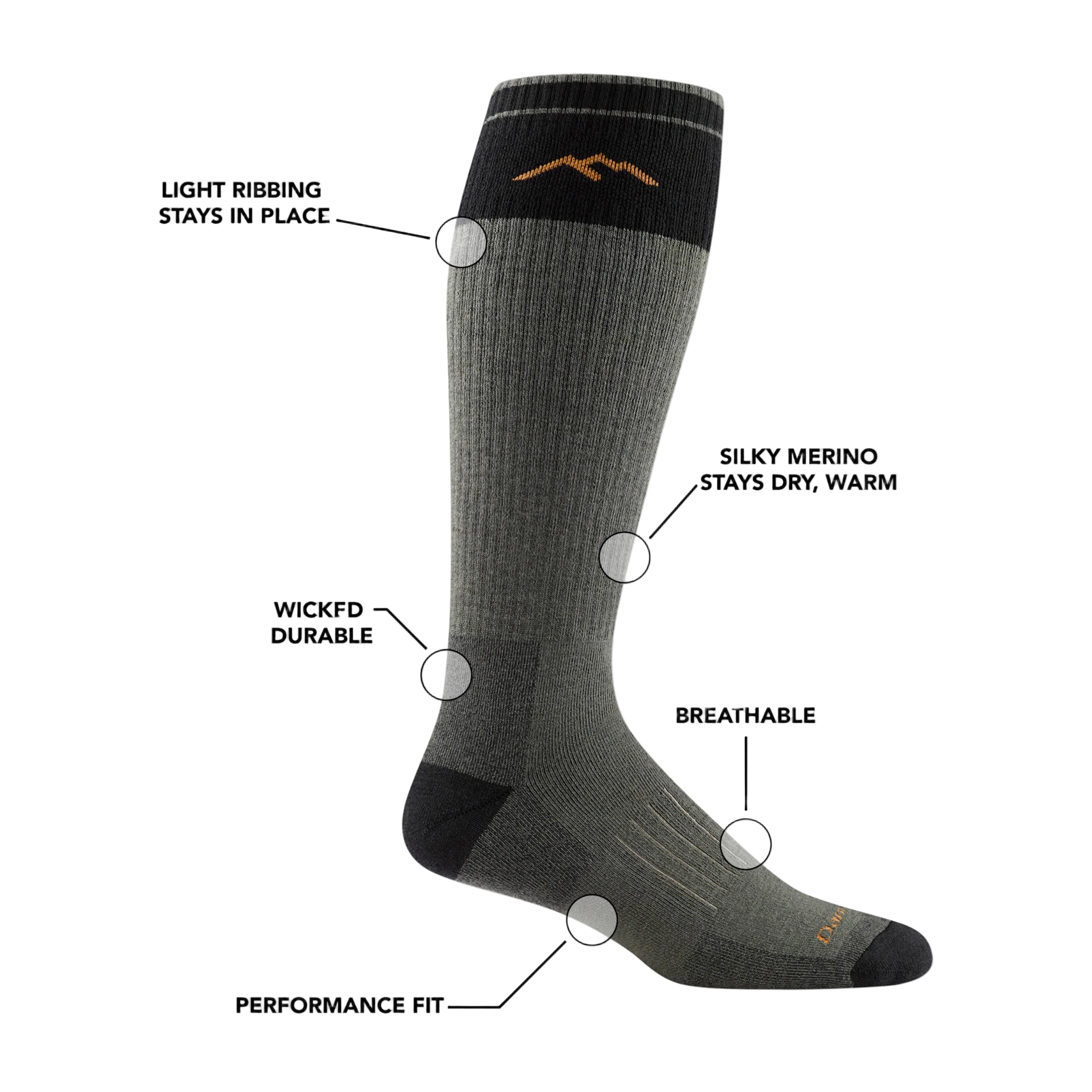 Over-the-Calf Heavyweight Hunting Socks